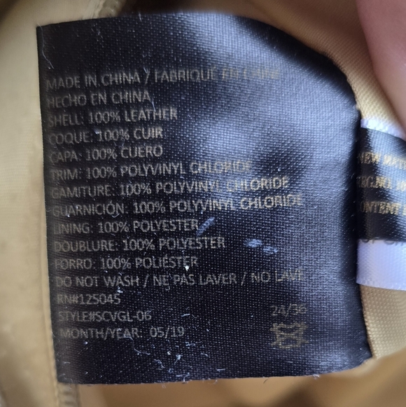 Stone & Co Genuine Leather Satchel Cognac Boho Distressed Vintage Two-Tone - Picture 7 of 8